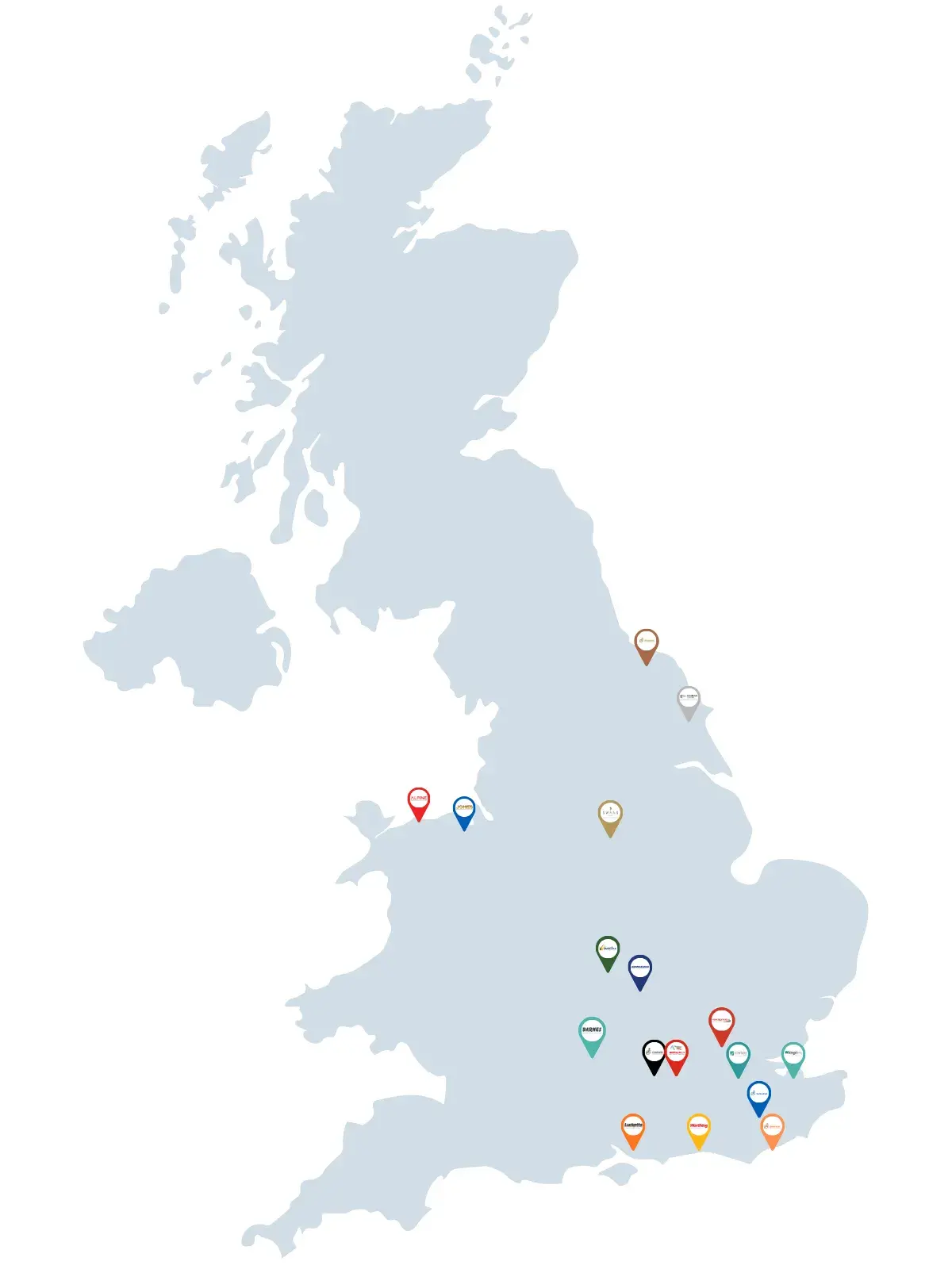 Alpine Travel Location Map